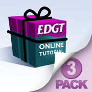 EDGT Tutorial Three Pack Bundle